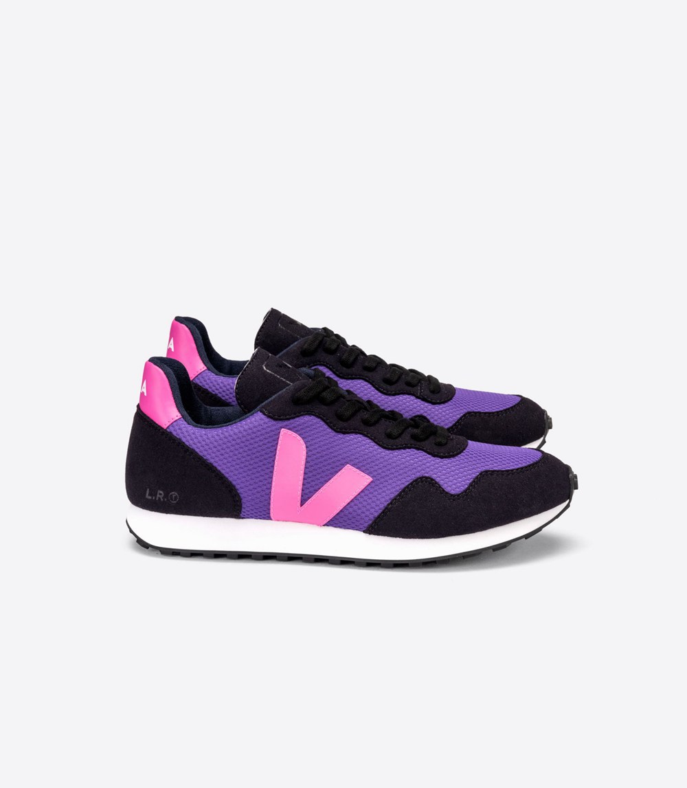 Veja Sneakers Dam - Sdu Rec Alveomesh - Lila/Nigga/Rosa - 436092-DPH